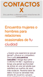Mobile Screenshot of contactosx.net